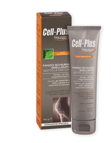 Cell-Plus® Alta Definizione - Fango Schiuma Snellente Sotto la Doccia - 100g