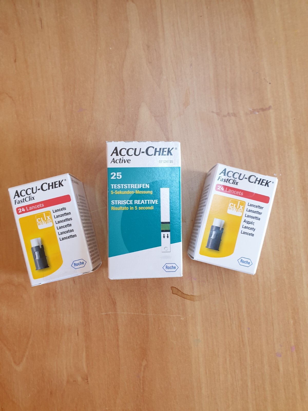 ACCU CHEK ACTIVE 50 STRISCE + 48 fast clix