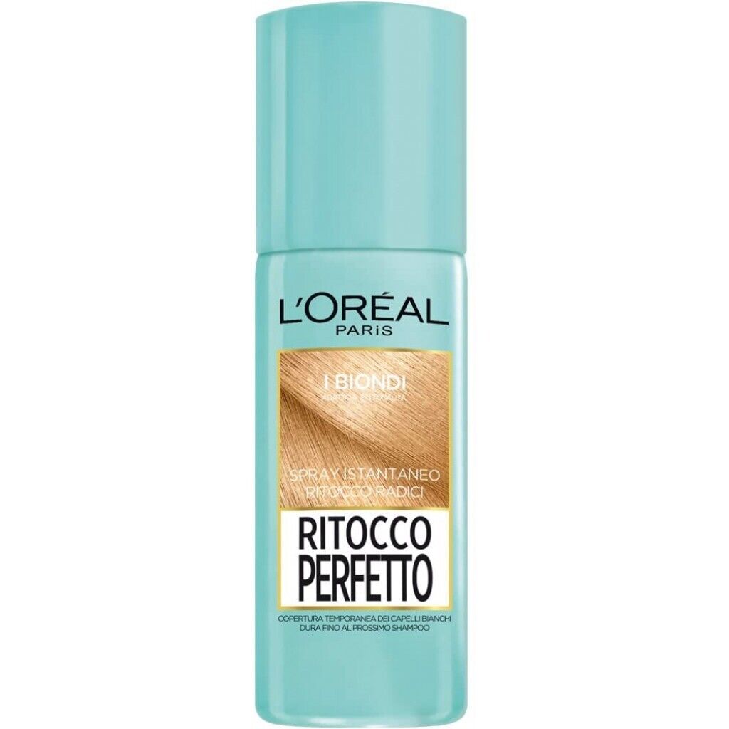 L'Oréal ritocco perfetto Spray Tinta per Capelli biondo chiaro 75ml