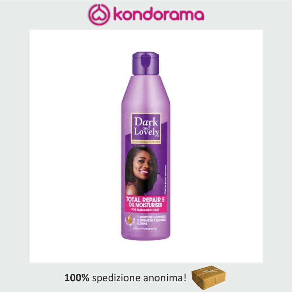 DARK & LOVELY TOTAL REPAIR OIL MOISTURISER DAMAGES HAIR OLIO IDRATANTE CAPELLI