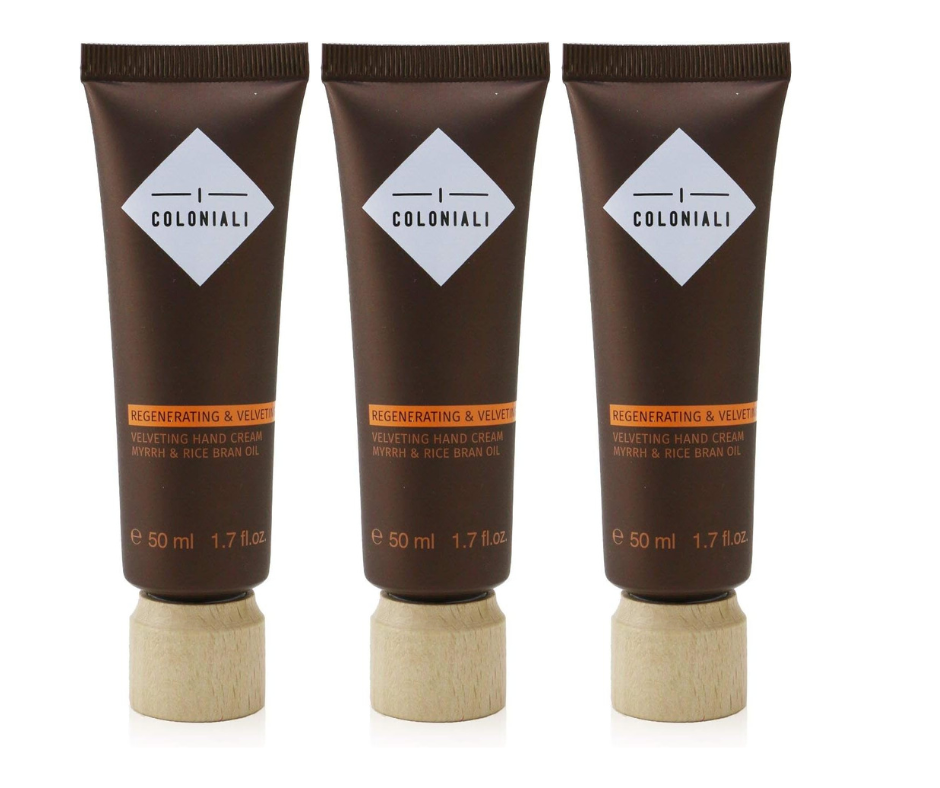 3 pz Crema mani 50ml I coloniali vellutante con mirra ed estratto di riso Saldi
