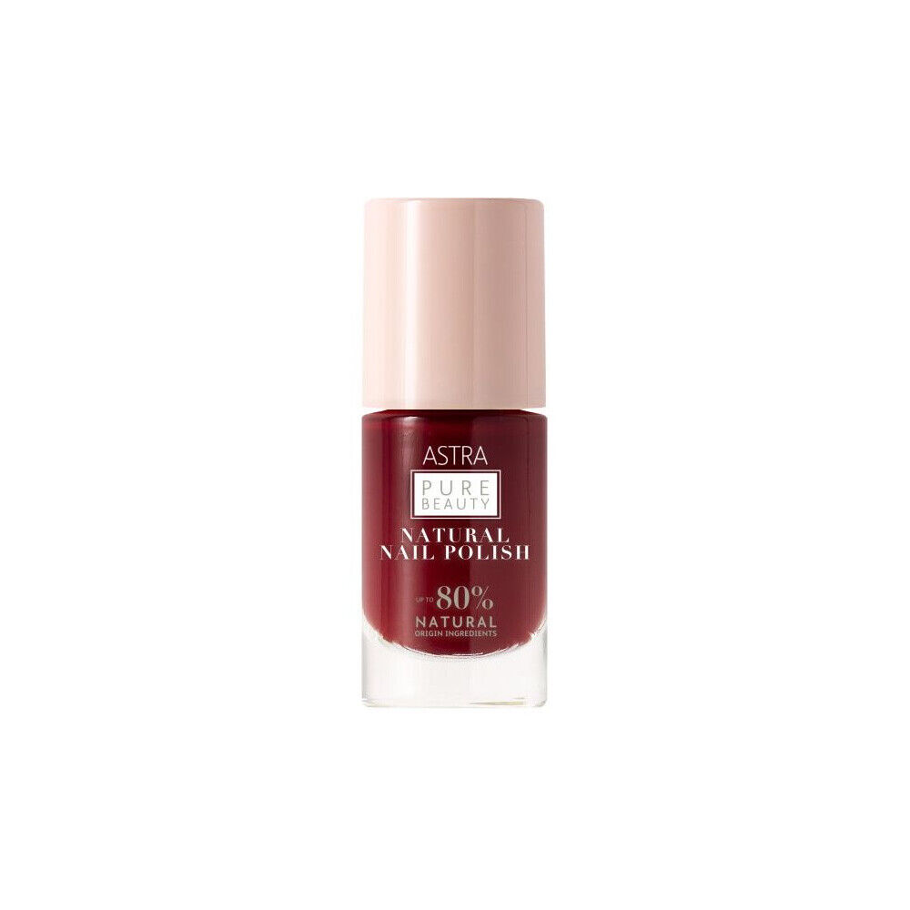 Astra Pure Beauty Natural Nail Polish Smalto Per Unghie Naturale 15 Ruby Dust