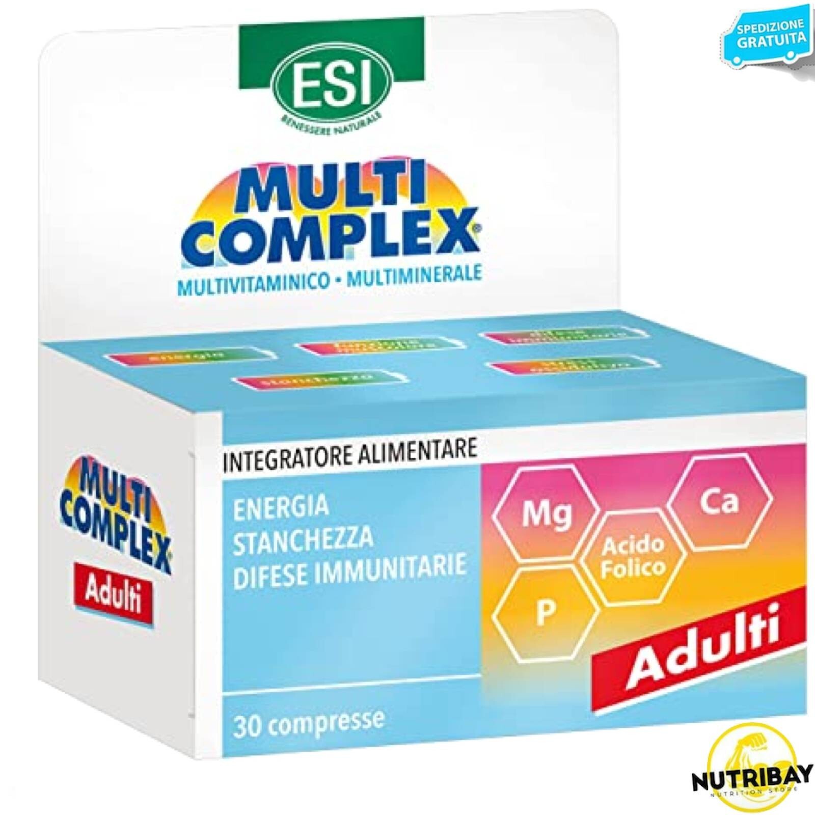 ESI MULTI COMPLEX ADULTI - 30 cpr MULTI VITAMINICO MINERALE