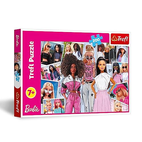 Trefl- Barbie Puzzle, Multicolore, One Size, Tr29033