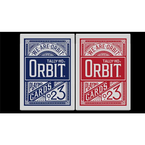Solomagia Mazzo Di Carte Orbit Tally Ho Circle Back (Blue) Playing Cards