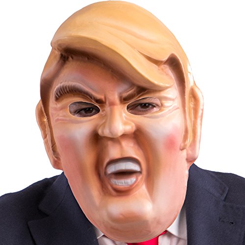 Carnival Toys- Maschera Politico Donald Trump, Multicolore, Taglia Unica, 514