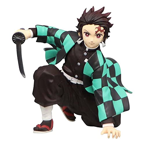Furyu-88338-Demon Slayer-Noodle Stoppers Figure-Tanjiro-Statua 13Cm, Colore Green, 4580736402522