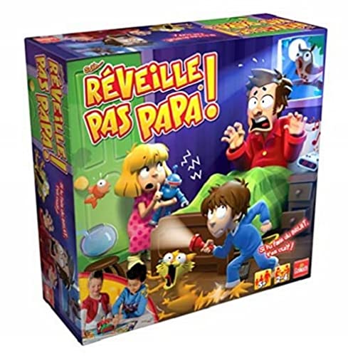 Goliath 70582 Board Game - Board Games (Multicolour, Box, 1 Dad In Bed, 4 Pins), Edizione Francese