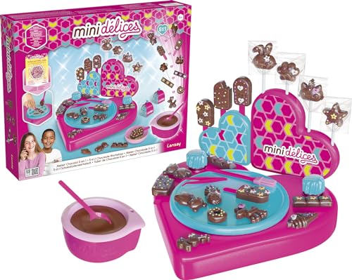 Mini Délices - Il Mio Super Laboratorio Del Cioccolato 5 In 1 - Cucina Creativa - A Partire Da 6 Anni - Lansay
