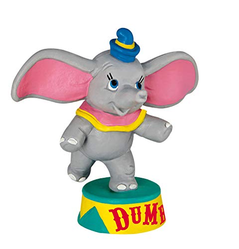 Bullyland 12436 - Figura Di Gioco, Walt Disney Dumbo In Piedi, Alta Circa 7,5 Cm, Figura Dipinta A Mano, Senza Pvc, Per Giocare Con La Fantasia Dei Ba