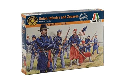 Italeri 6012 - Union Infantry And Zouaves Scala 1:72