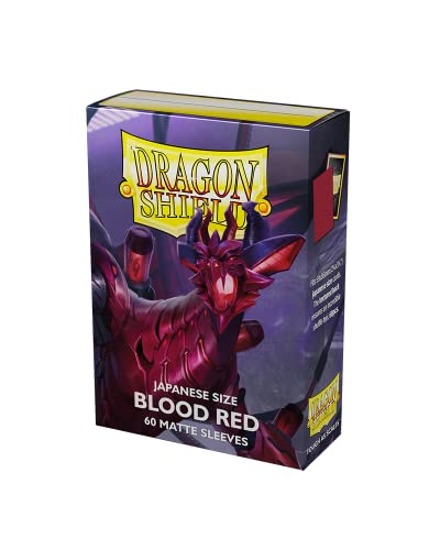 Dragon Shield Small Japanese - Matte Blood Red Juusouken (60 Bustine)