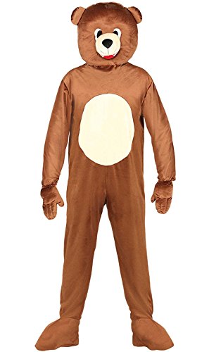 Costume Da Orso Mascotte Per Adulto L
