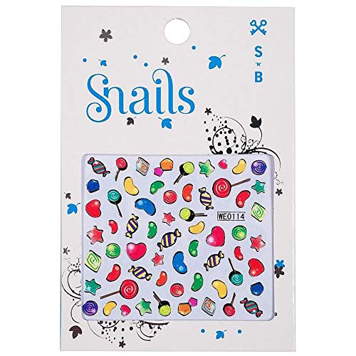 Snails - Stickers Per Unghie Candy Blast