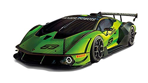 Burago- Lamborghini Veicolo Giocattolo Die Cast, Colore Verde, Medium, 18-41161