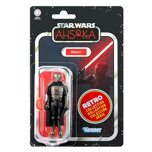 Star Wars Retro Collection Marrok, Ahsoka - Action Figure Da Collezione, 9,5 Cm, Età 4 Anni In Su