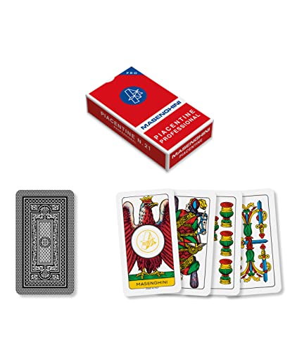 Carte Da Gioco Piacentine 21 Plastificate