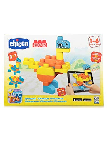 Chicco Costruzioni Dinosauro, 30 Pezzi, 06811