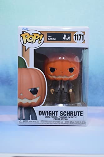 Funko Pop! Tv: The Office - Dwight Schrute With Pumpkinhead- Figura In Vinile Da Collezione - Idea Regalo - Merchandising Ufficiale - Giocattoli Per B