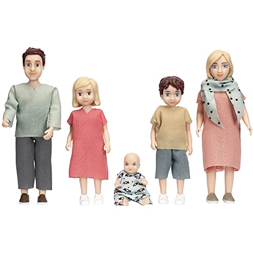 Lundby - Set Di Bambole Etniche Per Bambini, Per Bambini Dai 3 Ai 1:18 Ai 3 Bambini - Mobili Per Bambole E Accessori Per Bambole - Set Per Bambole In