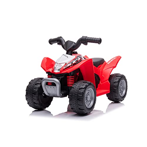 Sport1 Quad Elettrico Per Bambini Replica Honda Trx 250X. Moto Bambini 6 Volt, Velocità 2,8 Km/H. Misure 65,5X38,5X43,5Cm. Per Bambini Fino A 20Kg. Ba