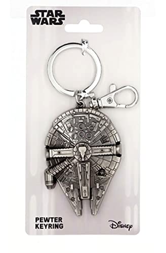 Disney Portachiavi In Metallo Millennium Falcon