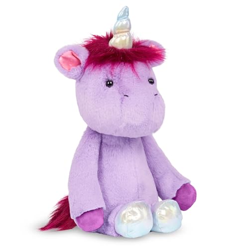 B. Toys B.- Happyhues-Penny Pervinca Animale Stuffed Plush Purple Unicorn, Colore, 30 Cm, Bx2078Ez