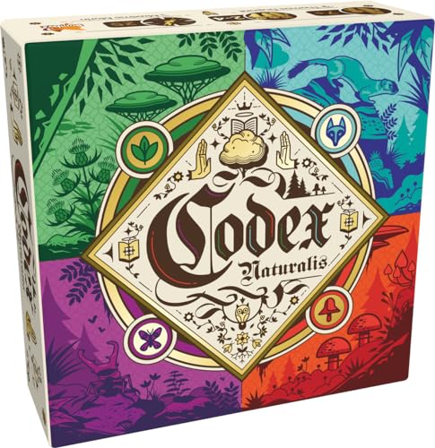 Asmodee - Bombyx - Codex Naturalis - Giochi Di Società - Giochi Di Carte - Giochi Di Viaggio 8 Anni - 2-4 Giocatori - Versione Italiana