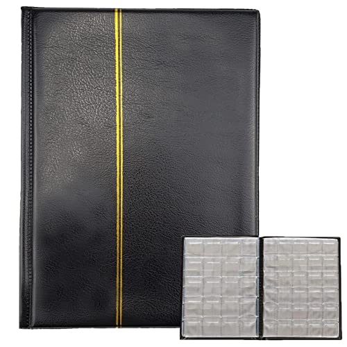 Album Della Collezione Di Monete, Album Per Monete Da 250 Tasche, Album Per Raccolta Monete 10 Pagine, Raccoglitore Per Collezione Di Monete, Portamon