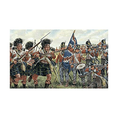 Italeri 6058 - Napoleonic Wars- British+Scots Infantry Scala 1:72