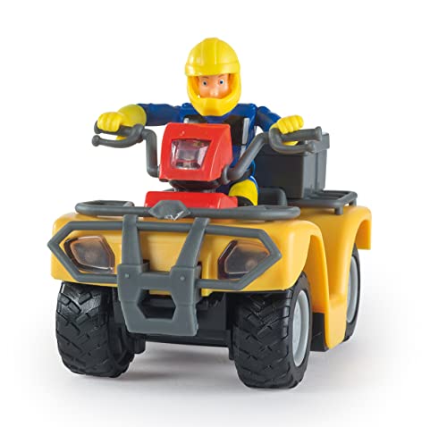 Simba - Sam Le Pompier - Quad Mercurio - 8 Accessori + 1 Figura Inclusa - 109257657038