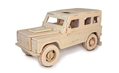 Quay Land Rover Woodcraft Kit Di Costruzione Fsc