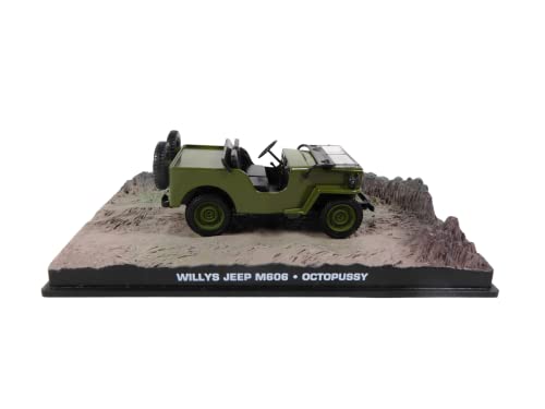 James Bond - Veicolo Militare Compatibile Per Jeep Willys M606 1953 007 - Octopussy - Dy046Sp