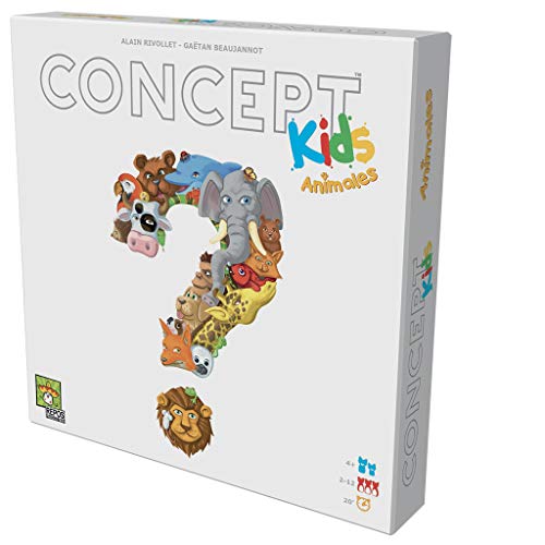 Repos Production- Animal Unbox Now-Concept Kids-Gioco Da Tavolo In Spagnolo, Multicolore, Ckasp01