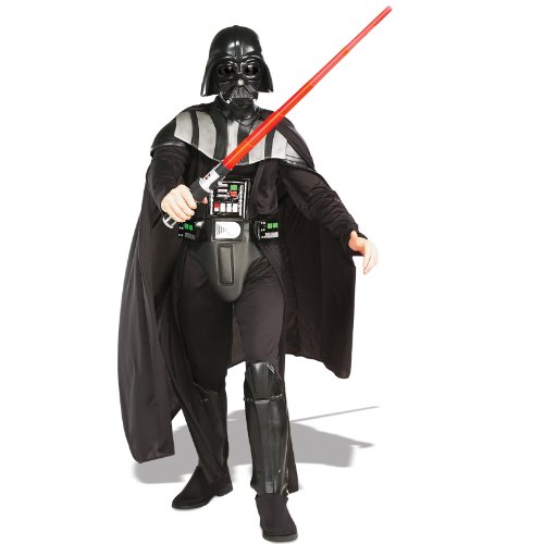 Rubie'S Costume Ufficiale Disney Star Wars Darth Vader Deluxe Per Adulti, Taglia Xl, Nero