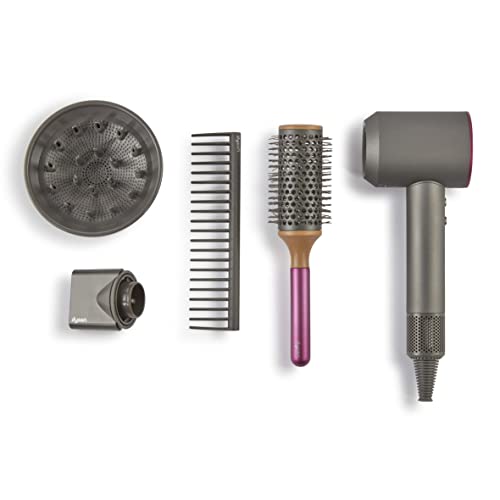 Casdon- Set Styling Dyson Supersonic. Asciugacapelli Giocattolo Interattivo Per Bambini Dai 3 Anni In Su. Sembra E Funziona Come La Cosa Reale, Multic