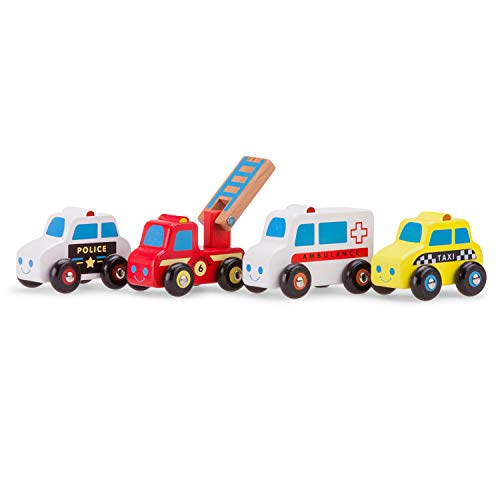New Classic Toys Set-4 Vehicles, Colore 4 Cars, 4 Auto, 11930