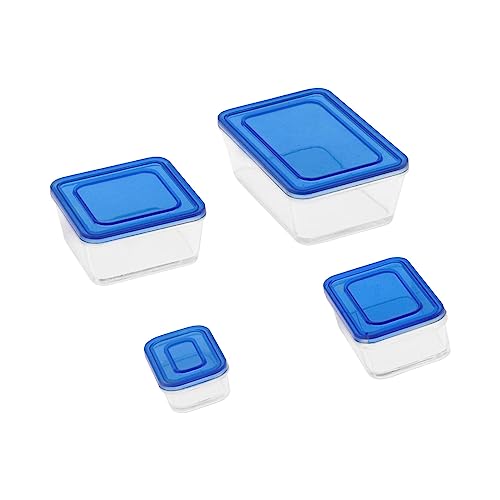 Ecsing 4 Scatole Per Alimenti Per Casa Delle Bambole In Scala 1/6 1/12 Per Casa Delle Bambole Bento Box Mini Fresh Box Casa Delle Bambole Ornamento Pe