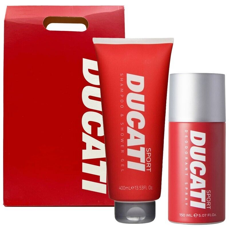 Ducati Sport cofanetto uomo deodorante spray 150ml + shower gel doccia 400ml