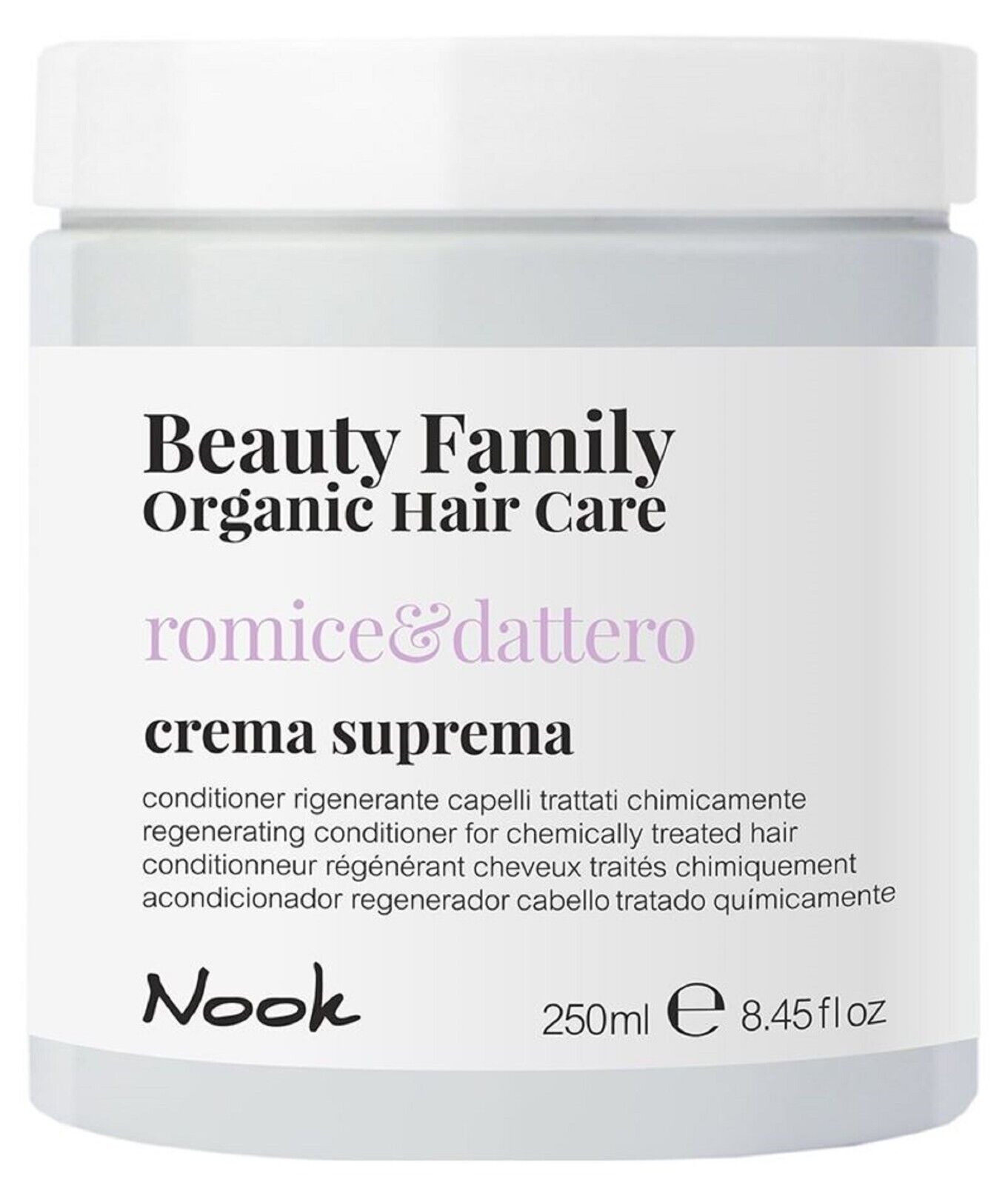 NOOK BALSAMO RIGENERANTE CAPELLI COLORATI CREMA SUPREMA ROMICE&DATTERO 250ML