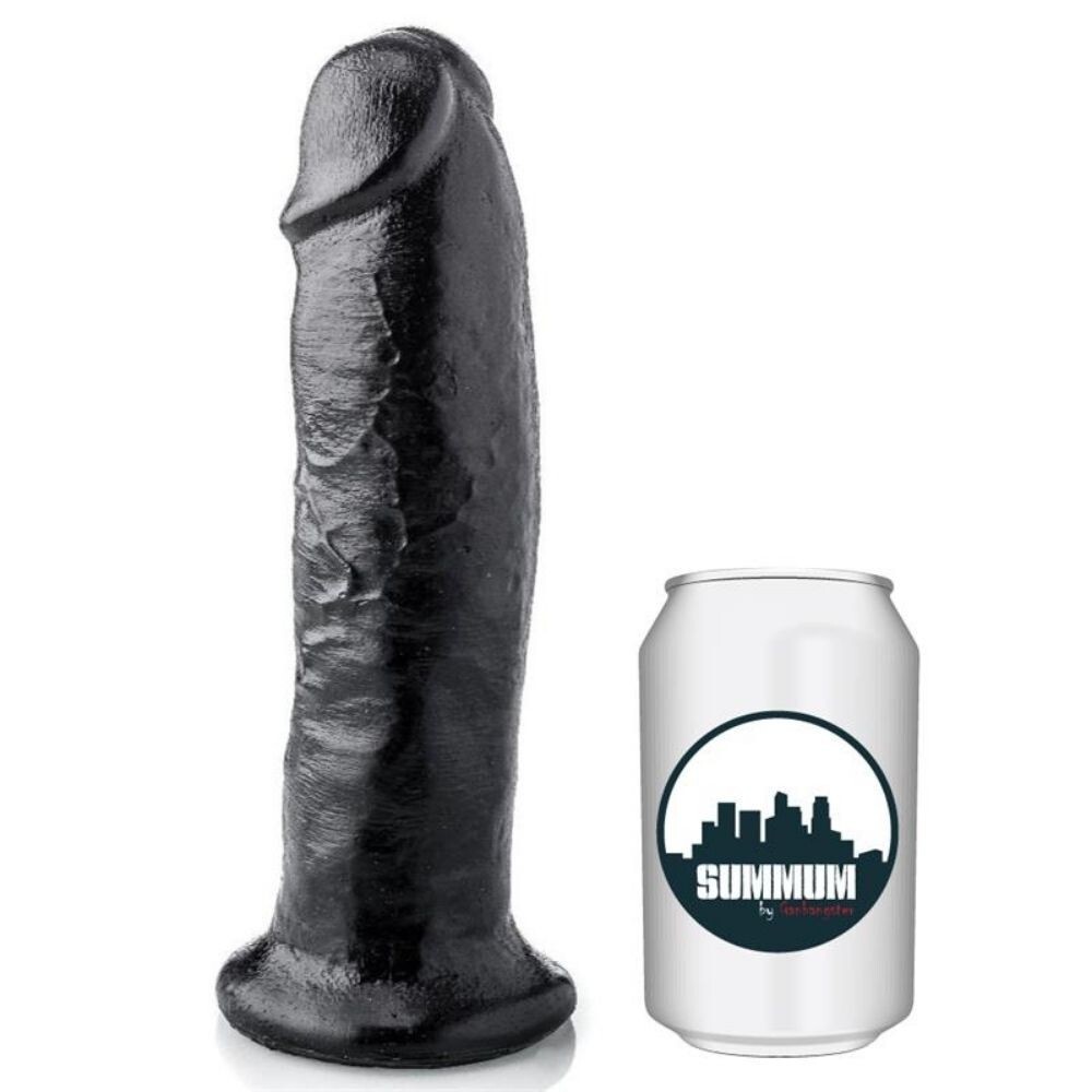 DILDO REALISTICO NERO SUMMUM SOFTI 26 CM