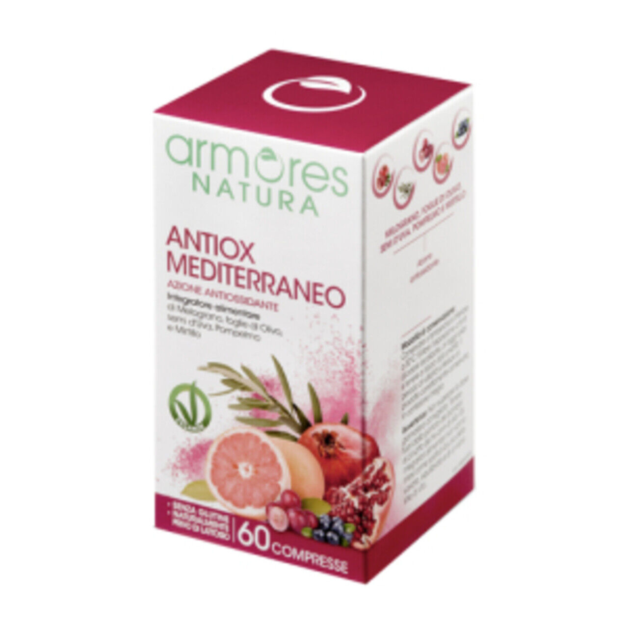Antiox Mediterraneo Armores Natura 60 Compresse