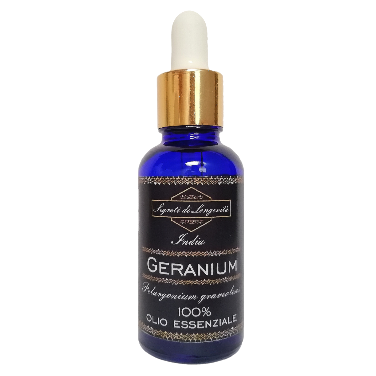 GERANIO - Pelargonium graveolens 100% OLIO ESSENZIALE - 30ml