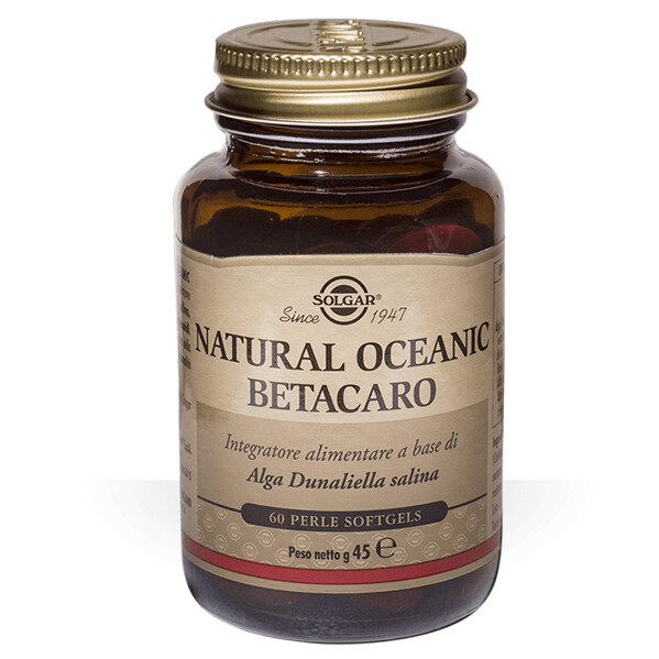 Solgar Natural Oceanic Betacaro 60 Perle Softgel