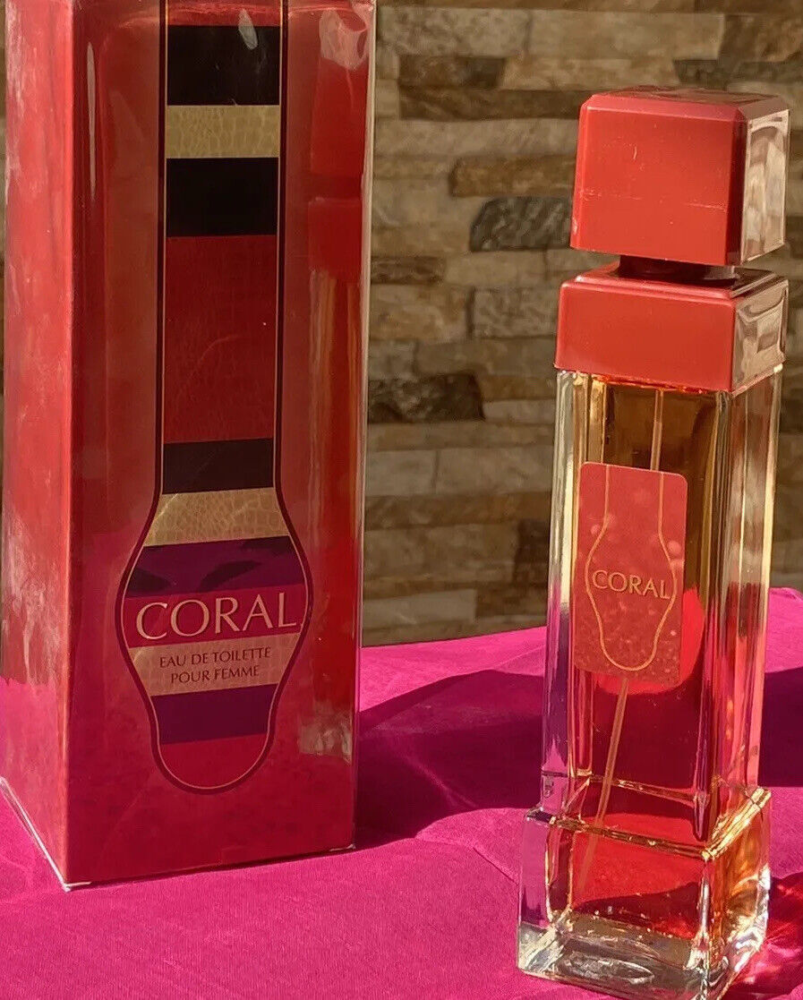 Colonia Shandara Coral Woman 100ml, Eau de Toilette da donna, nuova non aperta