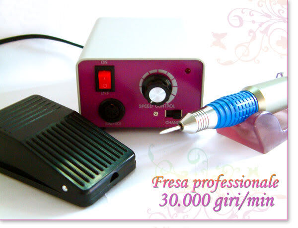 FRESA PROFESSIONALE NAIL ART RICOSTRUZIONE UNGHIE