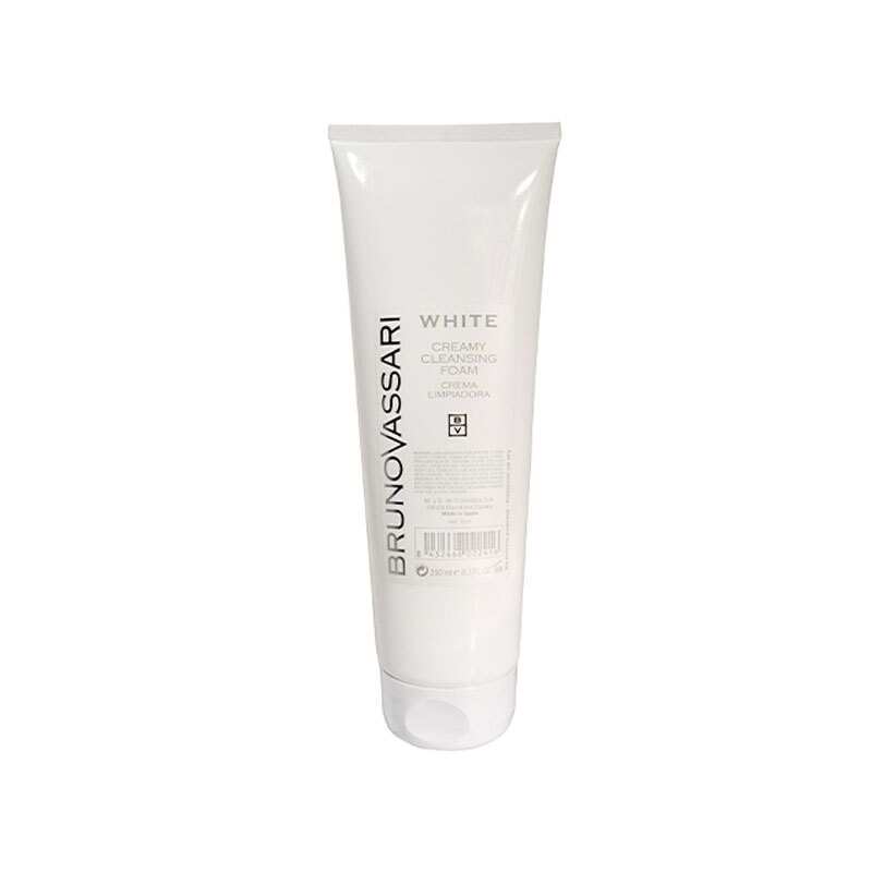 Bruno Vassari White Creamy Cleansing Foam 250 ml  - Sapone detergente cremoso