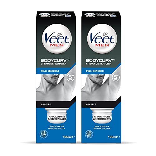 Veet Men crema depilatoria Ascelle 100ml x2
