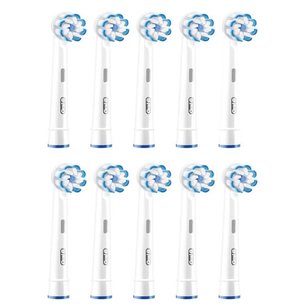 Oral-B Sensitive Clean Testine per spazzolino da denti elettrico 10 pz. Bianco