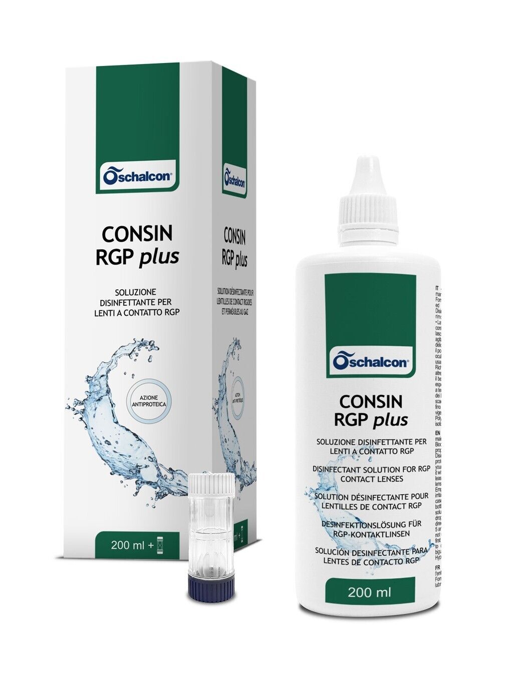 CONSIN SOLUZIONE DISINFETTANTE PER LENTI A CONTATTO RGP 200ML SCAD/EXP 09/2025